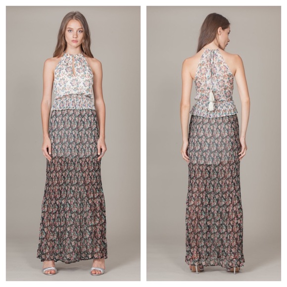 foxiedox Dresses & Skirts - NWT Foxiedox Antonia maxi dress boho print S NWT